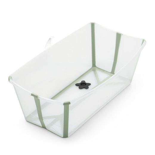 ¡Nueva Flexi bath de Stokke en color Transparent - Green!