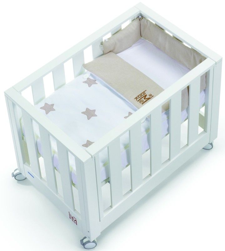 Minicuna de colecho Cotinfant Look At Me (Blanco)