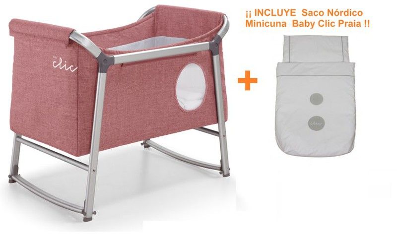 Minicuna Swing Baby Clic (Petit Praia)