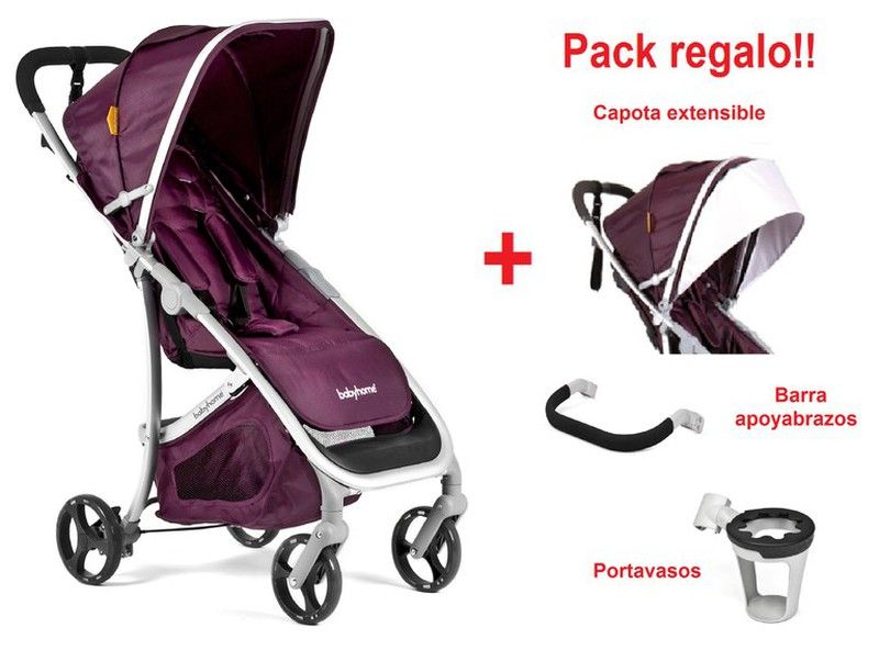 Silla de Paseo Emotion 3.0 6m + de Babyhome + Pack regalo