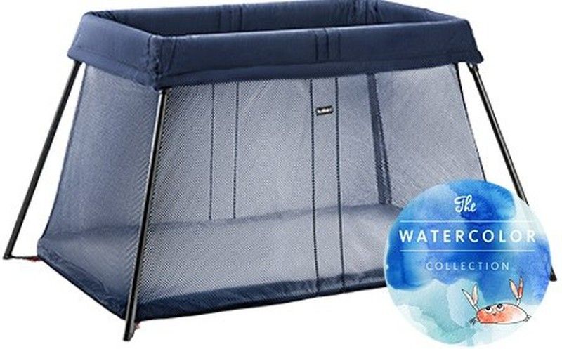 Cuna de viaje Light Watercolor Babybjörn