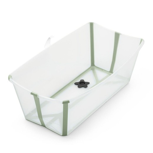 Bañera Flexi Bath de Stokke Transparent/green