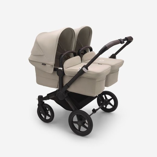 Bugaboo Donkey 5 Gemelar con capazo y silla Desert Taupé