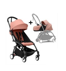 YOYO 3 silla de paseo + pack recién nacido 0+ de Stokke chasis negro