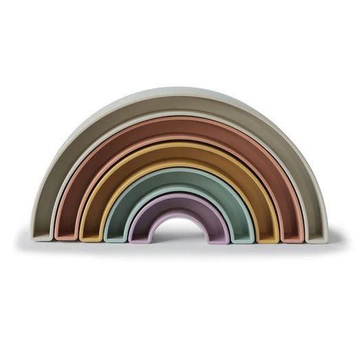 Arcoíris Rainbow Stacker Toy de Mushie