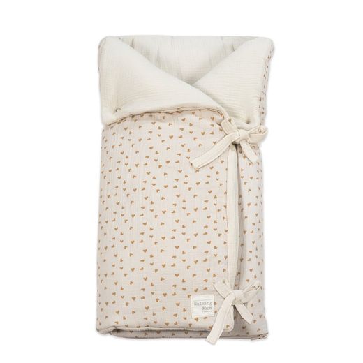 Arrullo/manta Corazones Poppy de Walking Mum