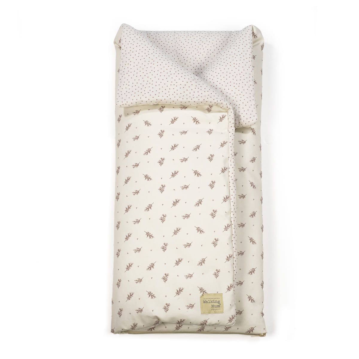 Arrullo/manta Mimosa de Walking Mum Rosa