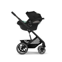 Balios S Lux BLK Plus Bundle + Burbujas de lluvia + Cloud G i-Size + Base isofix G de Cybex