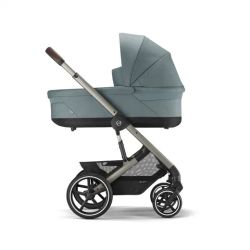 Balios S Lux BLK Plus Bundle + Cloud G i-Size + Base isofix G de Cybex + Adaptadores de Cybex