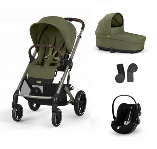 Balios S Lux BLK Plus Bundle + Cloud G i-Size + Adaptadores de Cybex