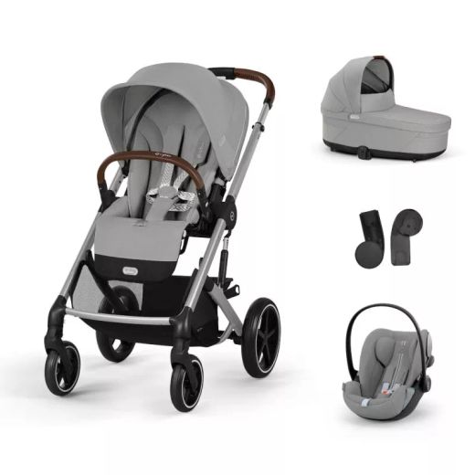 Balios S Lux BLK Plus Bundle + Cloud G i-Size + Adaptadores de Cybex