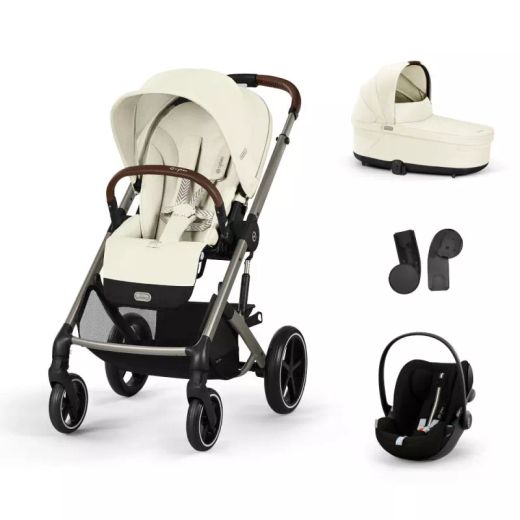 Balios S Lux BLK Plus Bundle + Cloud G i-Size + Adaptadores de Cybex