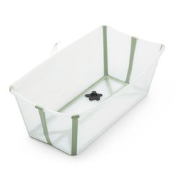 Bañera Flexi Bath de Stokke Transparent/green