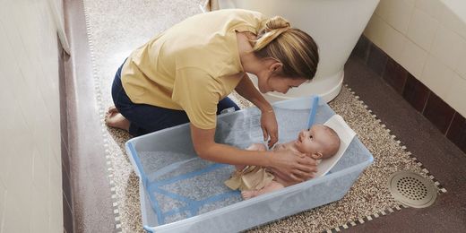 Bañera Stokke Flexi Bath XL + Soporte recién nacido de Stokke