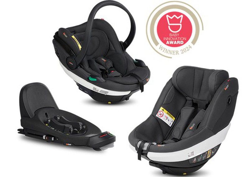 Beyond de BeSafe Sistema de 0 a 6 años Anthracite Mesh