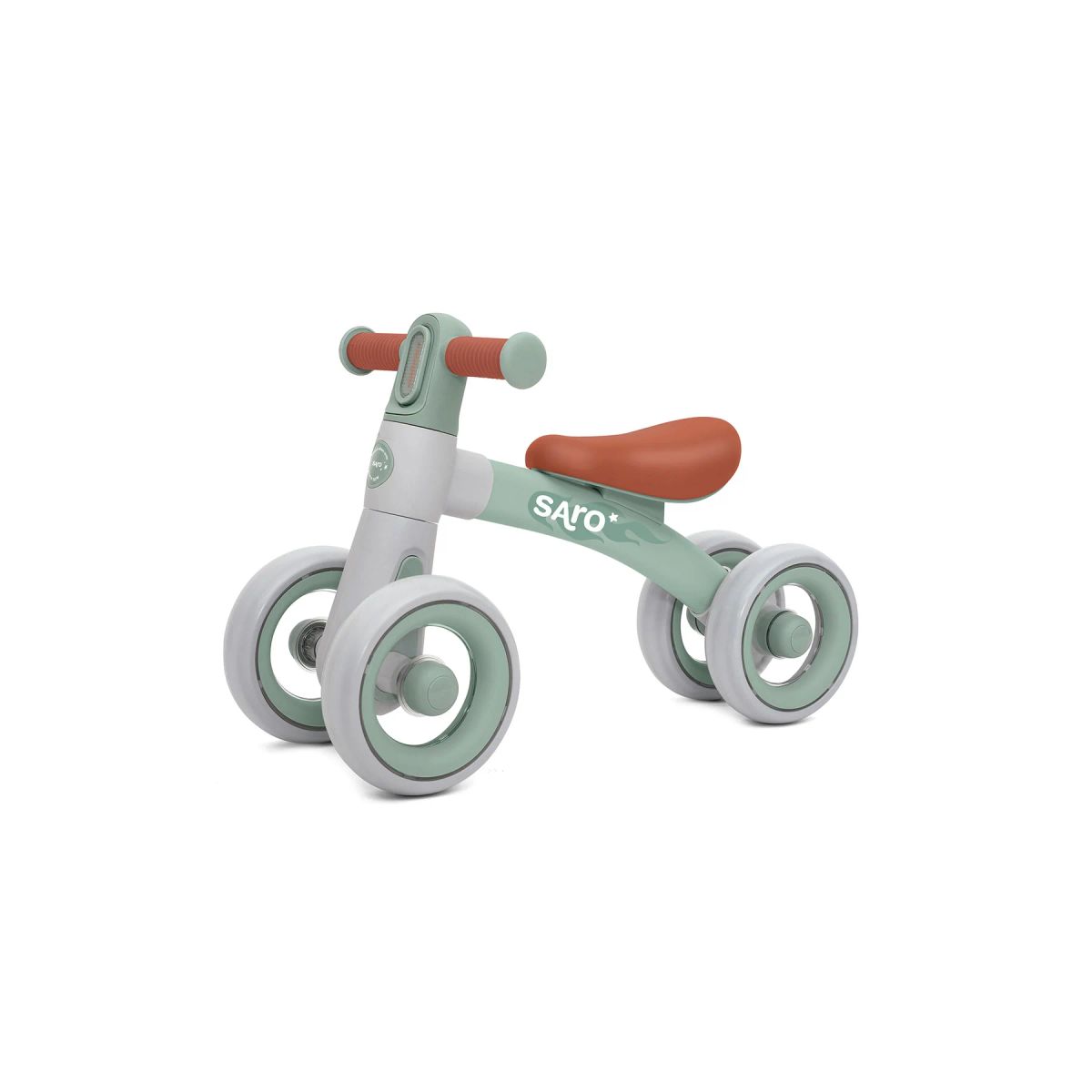Bicicleta de equilibrio Ride Free de Saro Dusty Pink