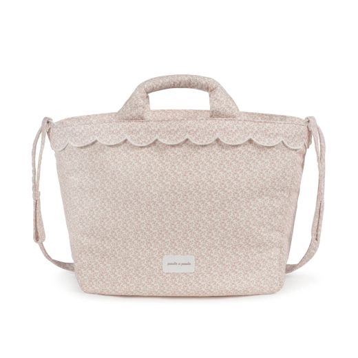 Bolsa canastilla Maison Tender flores de Pasito a pasito