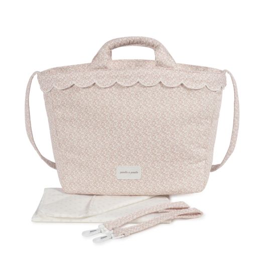 Bolsa canastilla Maison Tender flores de Pasito a pasito