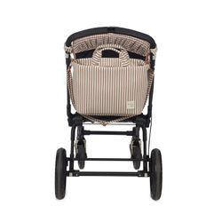 Bolsa canastilla Praliné Rayas de Walking Mum