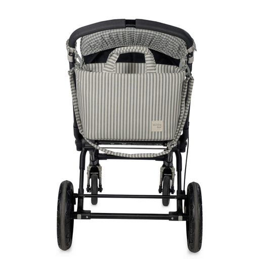 Bolsa canastilla Praliné Rayas de Walking Mum