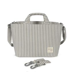 Bolsa canastilla Praliné Rayas de Walking Mum