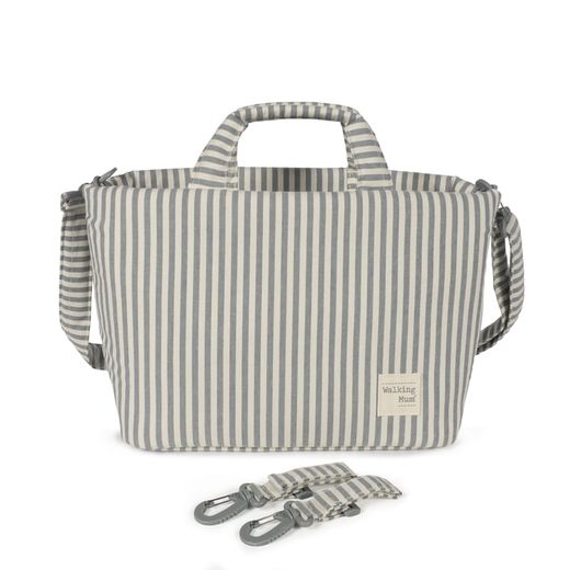 Bolsa canastilla Praliné Rayas de Walking Mum