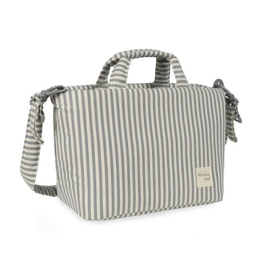 Bolsa canastilla Praliné Rayas de Walking Mum