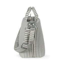 Bolsa canastilla Praliné Rayas de Walking Mum