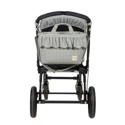 Bolsa canastilla Praliné Vichy Matcha de Walking Mum