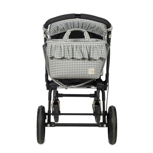Bolsa canastilla Praliné Vichy Matcha de Walking Mum