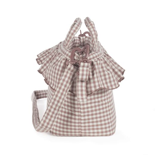 Bolsa canastilla Praliné Vichy de Walking Mum