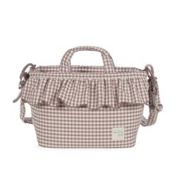Bolsa canastilla Praliné Vichy de Walking Mum