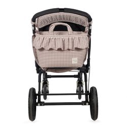 Bolsa canastilla Praliné Vichy de Walking Mum
