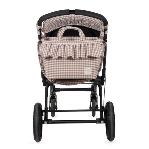 Bolsa canastilla Praliné Vichy de Walking Mum