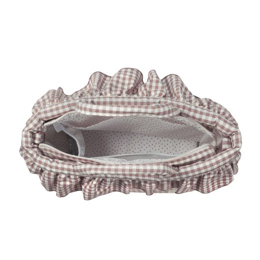 Bolsa canastilla Praliné Vichy de Walking Mum