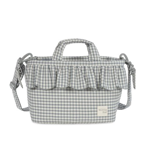 Bolsa canastilla Praliné Vichy Matcha de Walking Mum
