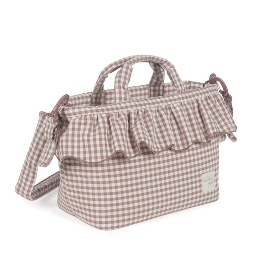 Bolsa canastilla Praliné Vichy de Walking Mum