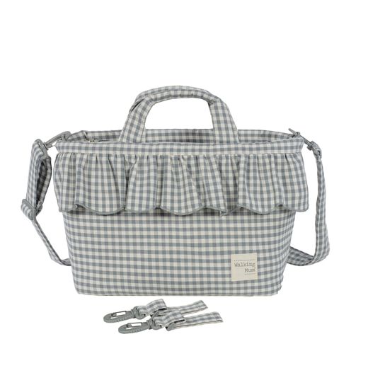 Bolsa canastilla Praliné Vichy Matcha de Walking Mum