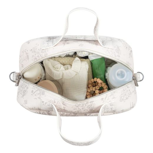 Bolsa canastilla Toile de Jouy de Pasito a pasito