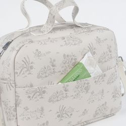 Bolsa canastilla Toile de Jouy de Pasito a pasito