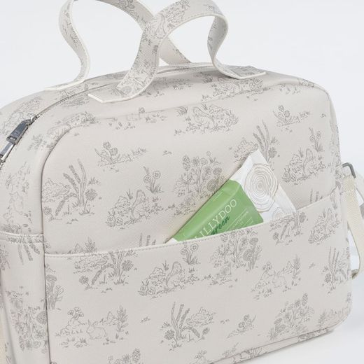 Bolsa canastilla Toile de Jouy de Pasito a pasito