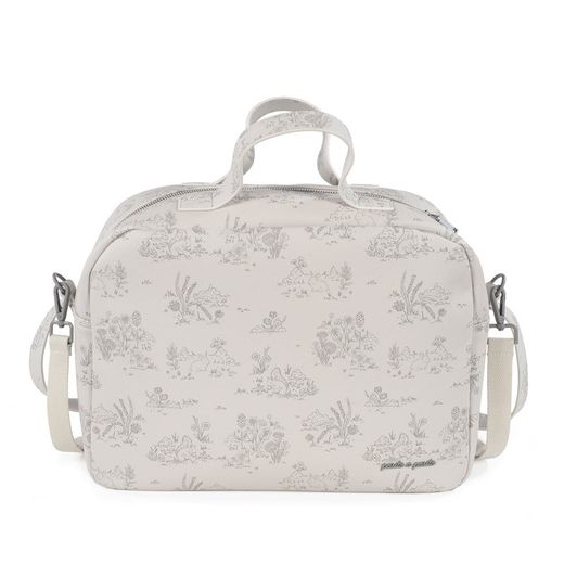 Bolsa canastilla Toile de Jouy de Pasito a pasito