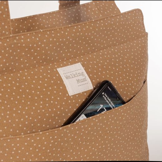 Bolsa canastilla Topito Poppy de Walking Mum