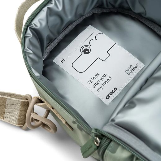 Bolsa para almuerzo térmica Groco Green de Done by Deer