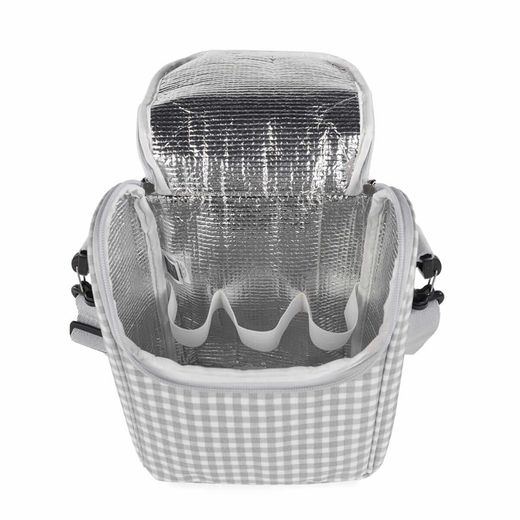 Bolsa térmica I Love Vichy Gris de Walking Mum