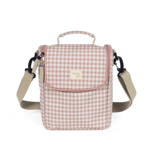 Bolsa térmica I Love Vichy rosa de Walking Mum