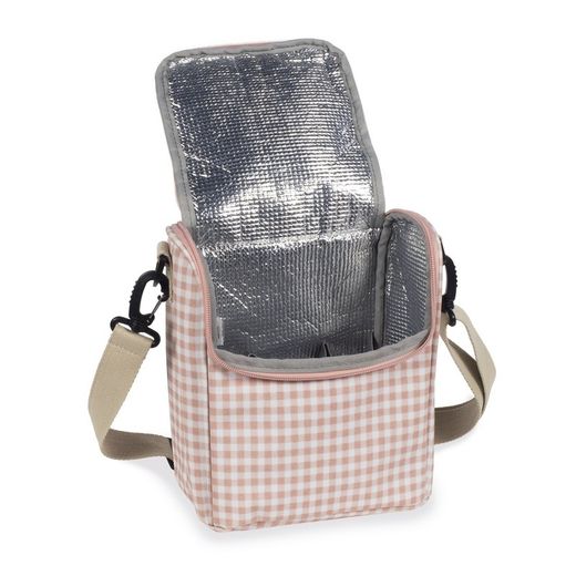 Bolsa térmica I Love Vichy rosa de Walking Mum