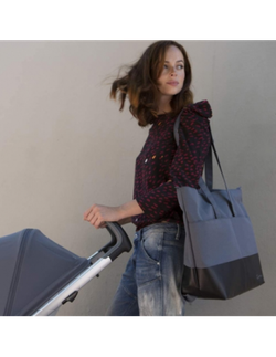 Bolso Cambiador Maternal Quinny color Negro