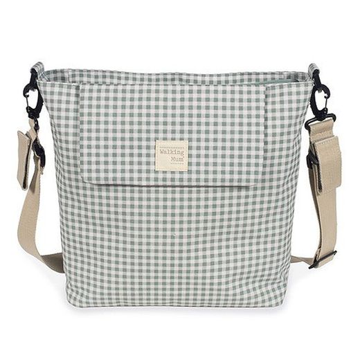 Bolso cambiador Walking Mum I love Vichy color menta