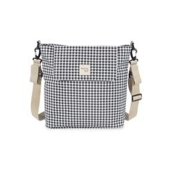 Bolso cambiador Walking Mum I love Vichy color negro